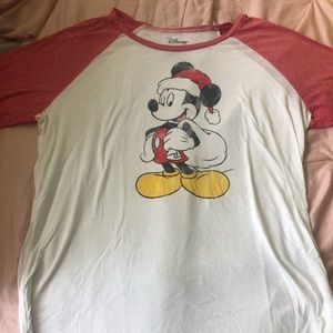 Christmas Mickey shirt